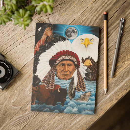Softcover Journal, Notebook for Writing, Artistic Gift, Travel Journal, Eco-Friendly Stationery, Unique Artwork