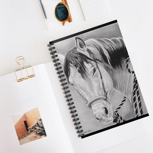Spiral Notebook, Capturing the Spirit of the West, Journal for Equestrian Lovers, Western Art Gift, Cowpoke Writing Pad