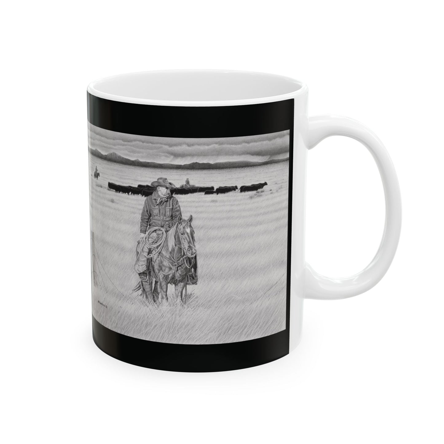 Coffee Mug, western style