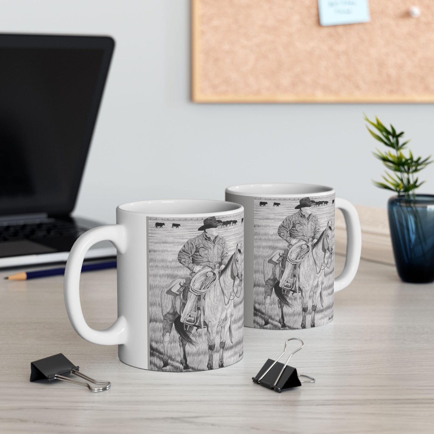 Coffee Mug, western style