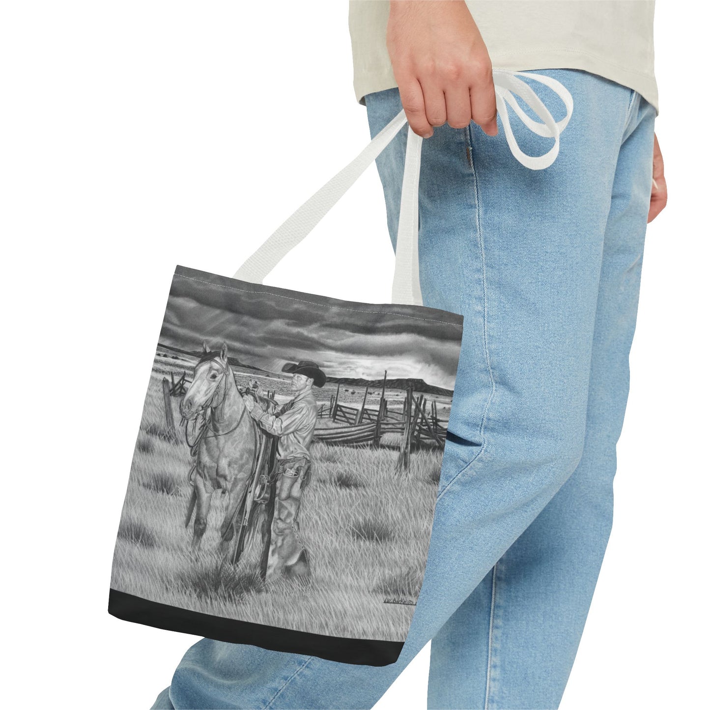 Western Art Tote Bag