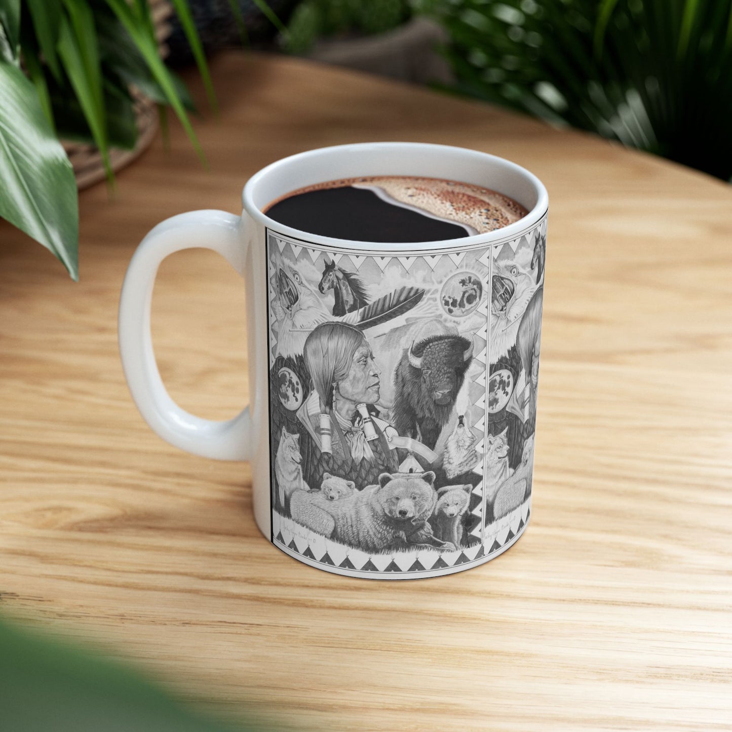 Coffe Mug, western style