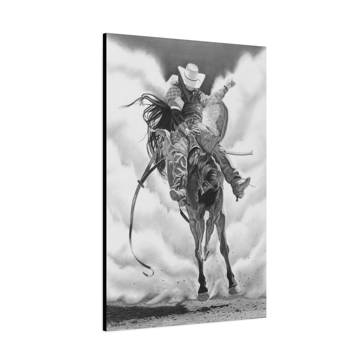 Art on canvas, western style, farmhouse