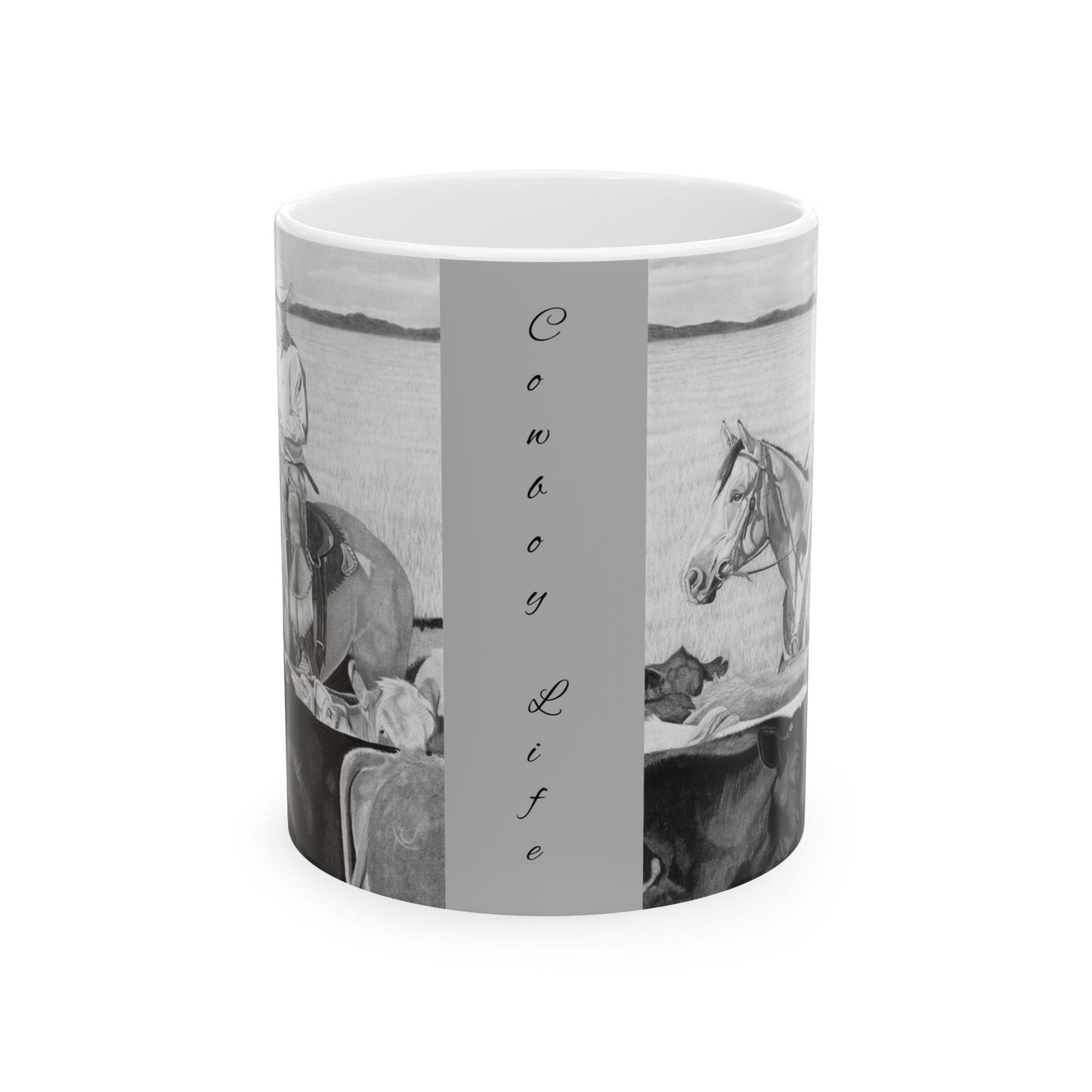 Coffee Mug, western art