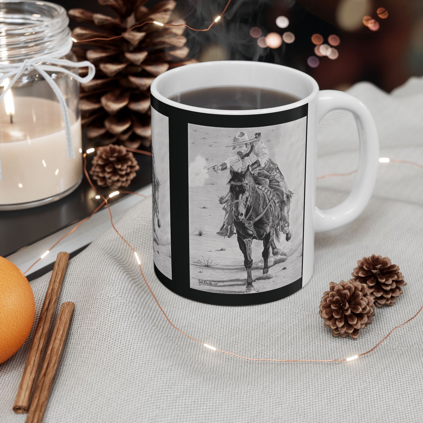 Coffee Mug, western style