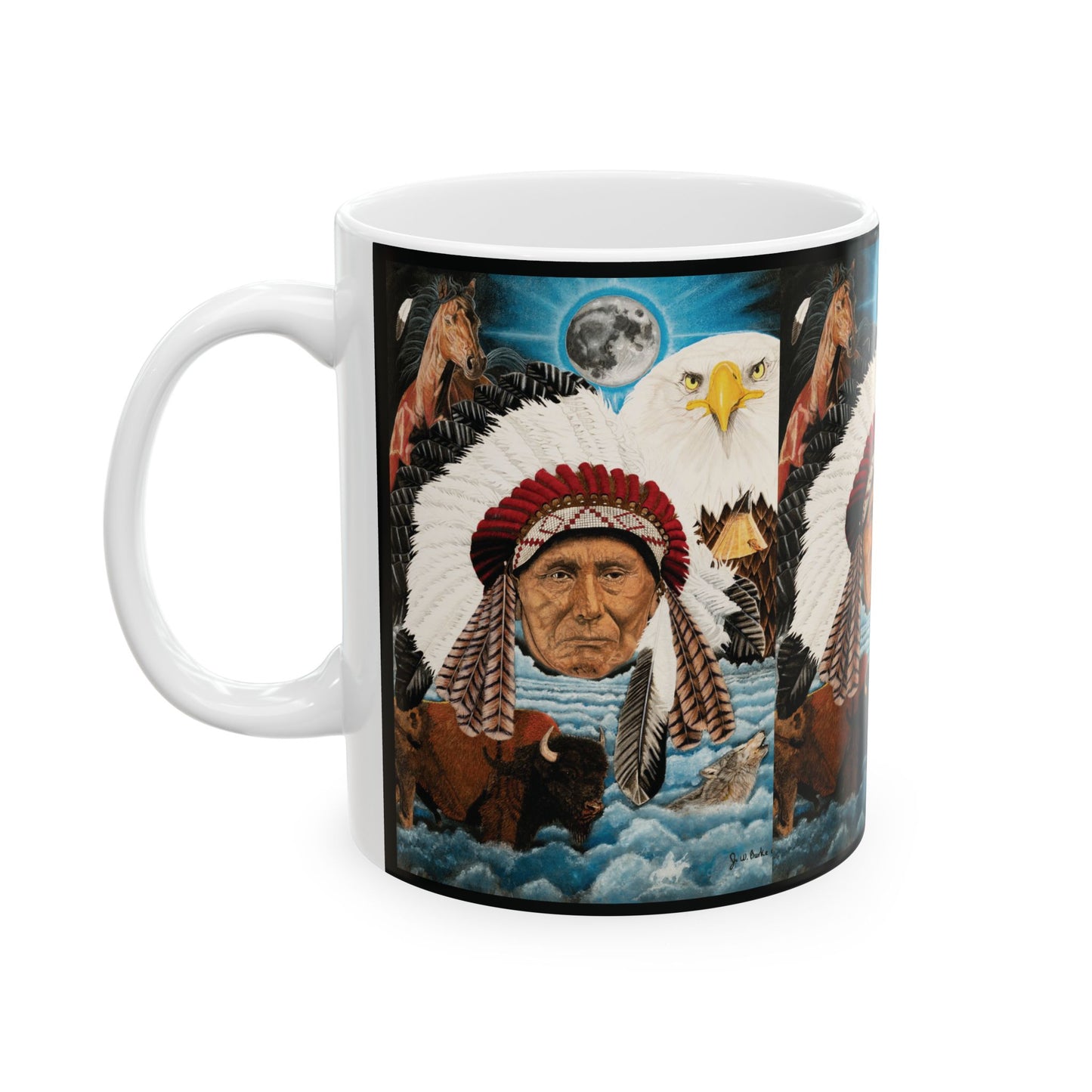 Coffee Mug, western style