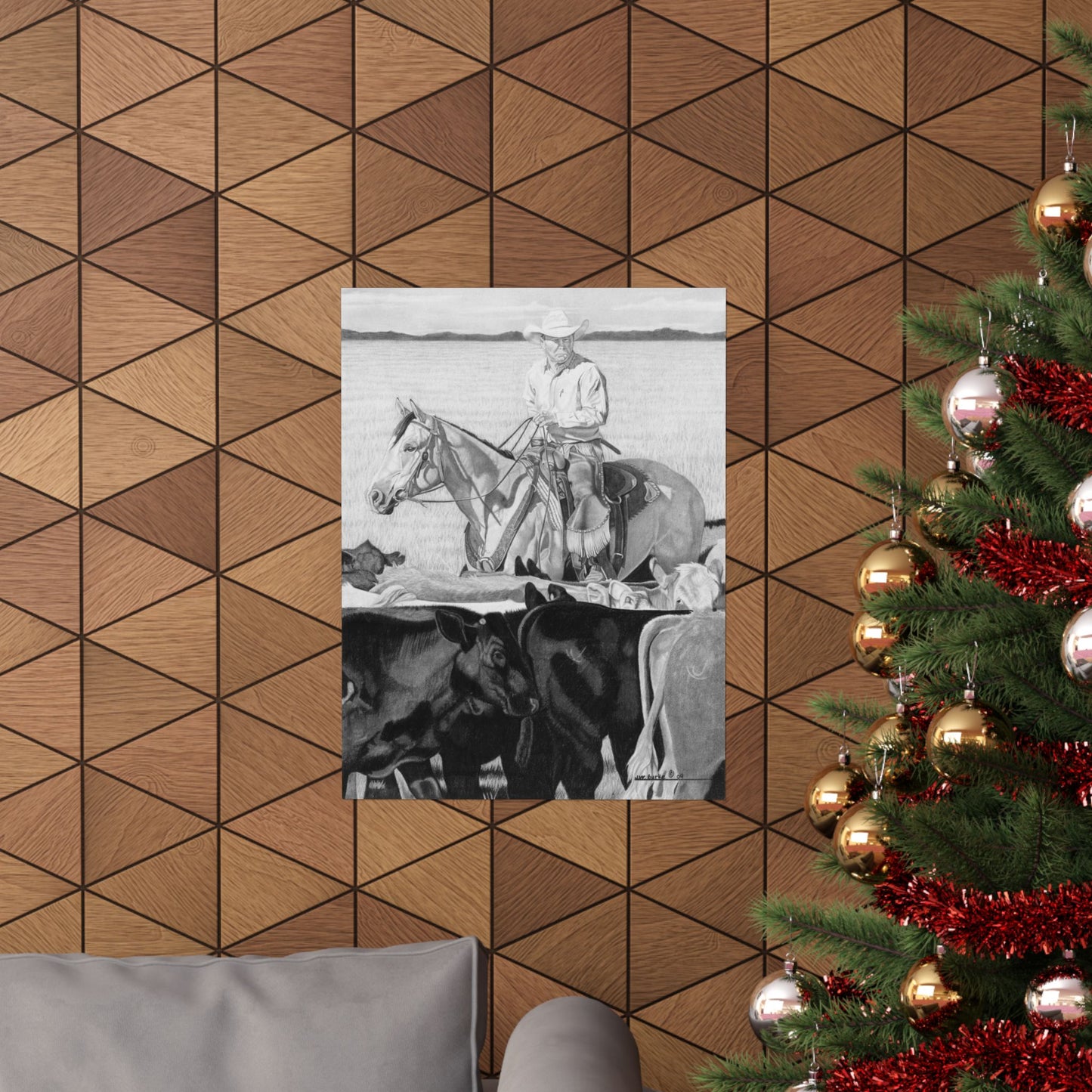 Posters, Western Wall Art, Rustic Home Decor, Gift for Horse Lovers, Farmhouse Wall Decor
