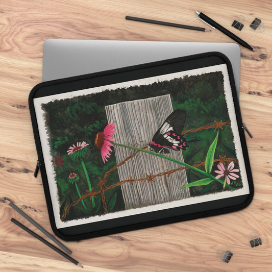 Laptop Sleeve, Western Cowpoke Case, Unique Gift for Ranch Lovers, Rodeo Accessories, Durable Tech Cover