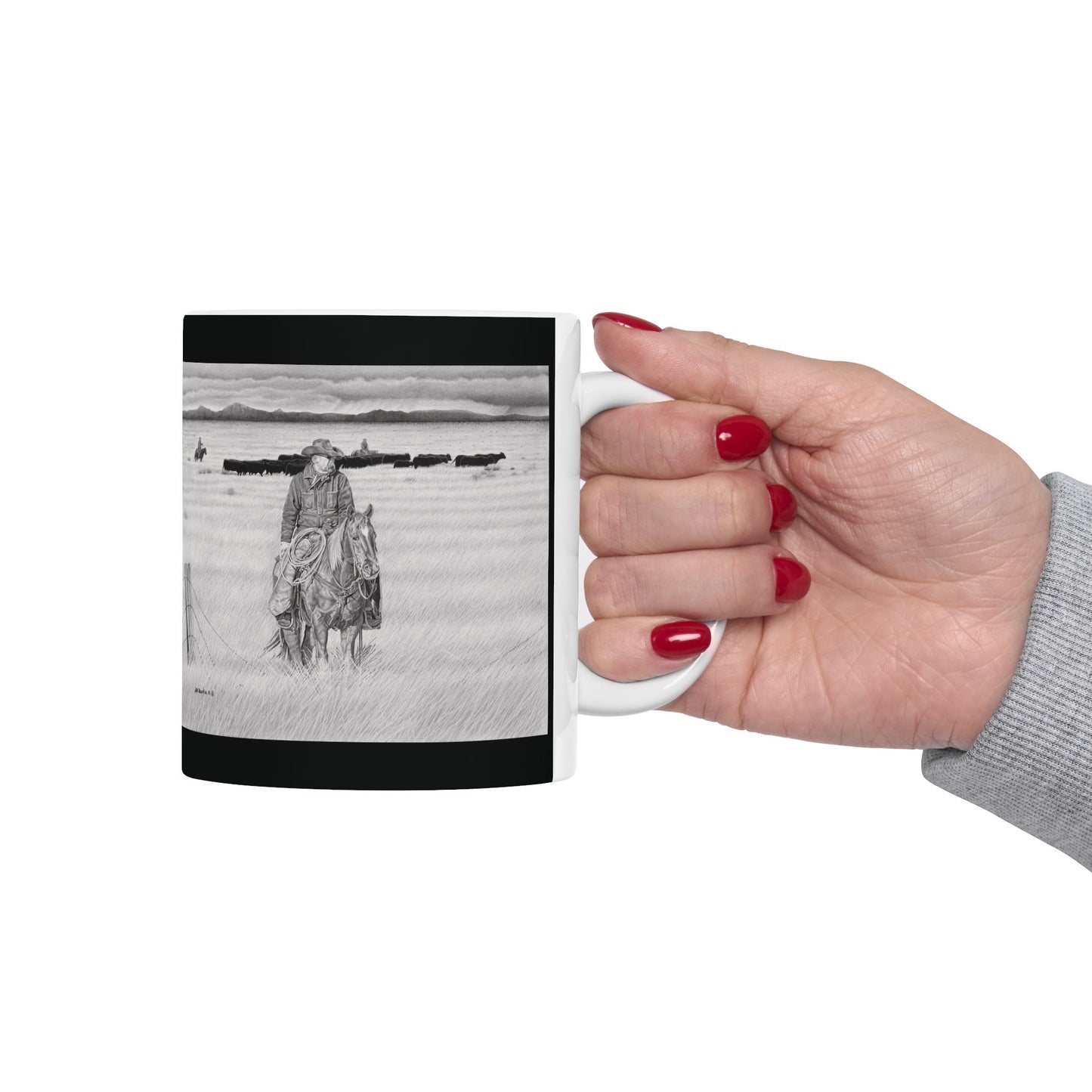 Coffee Mug, western style