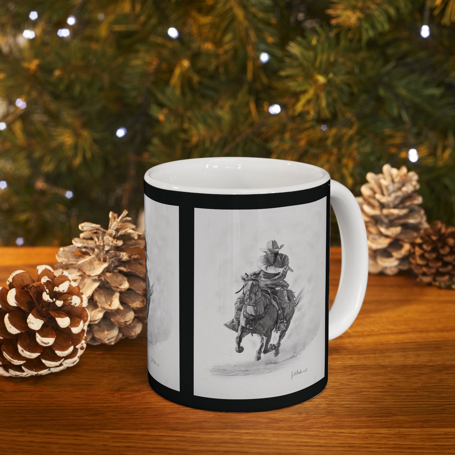 Coffee Mug, western style