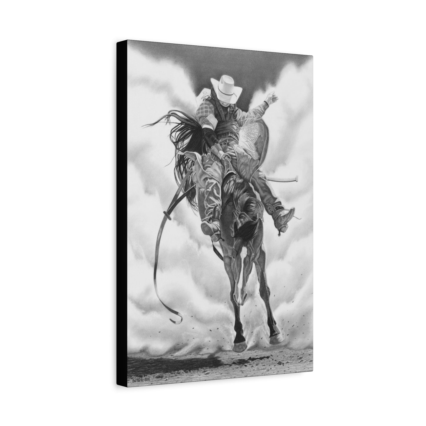 Art on canvas, western style, farmhouse