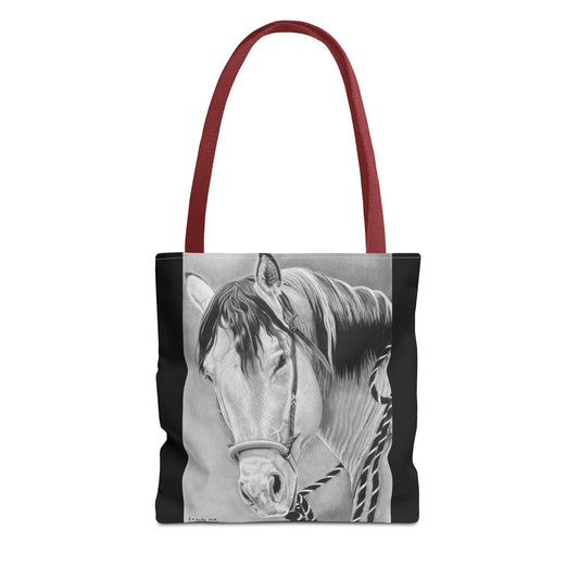 "Watcha lookin At"  Tote Bag, Western Style Shopping Tote, Equestrian Gift, Farmhouse Decor, Horse Lover Accessory