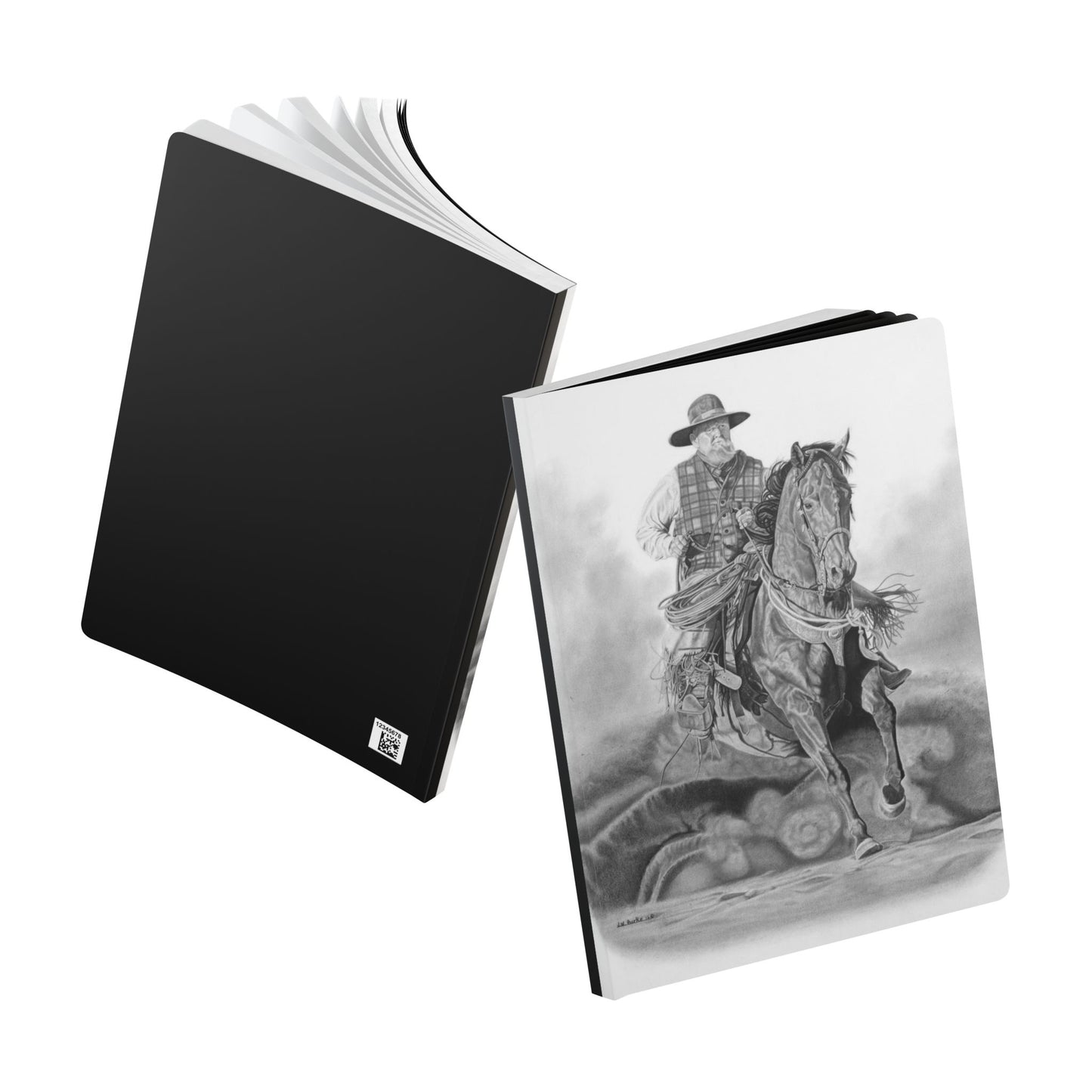 Softcover Journal, Notebook for Writing, Artistic Gift, Travel Journal, Eco-Friendly Stationery, Unique Artwork