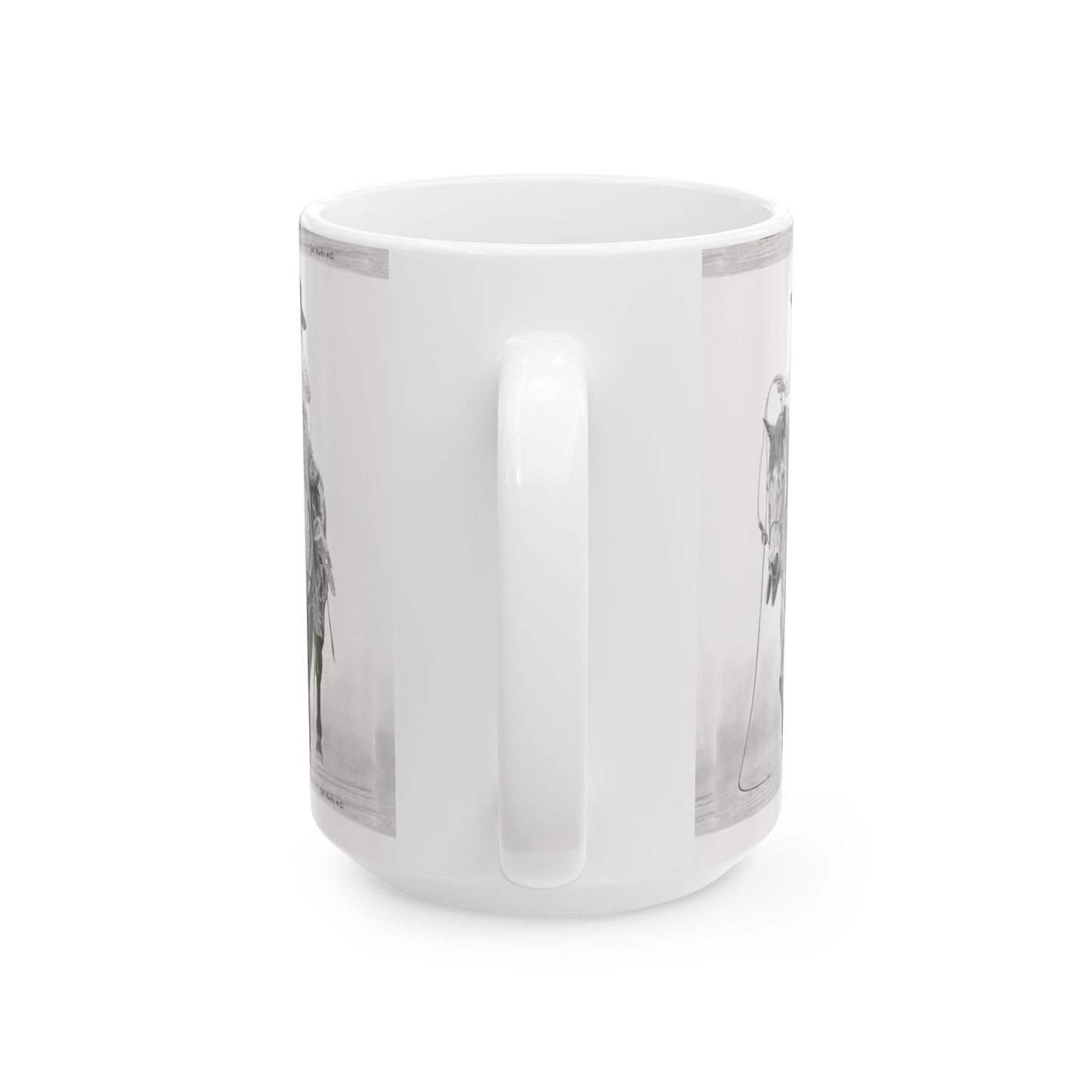 coffee mug, western style