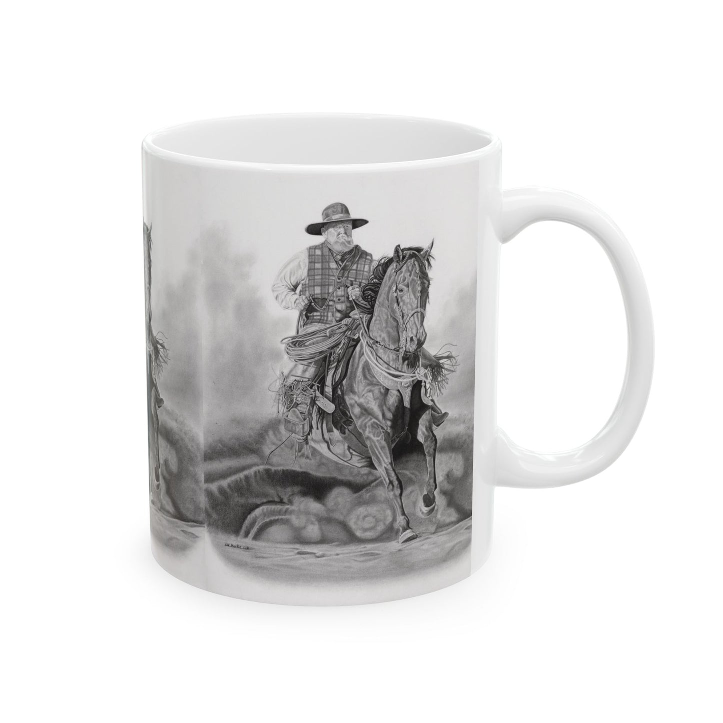 Coffee Mug, western style