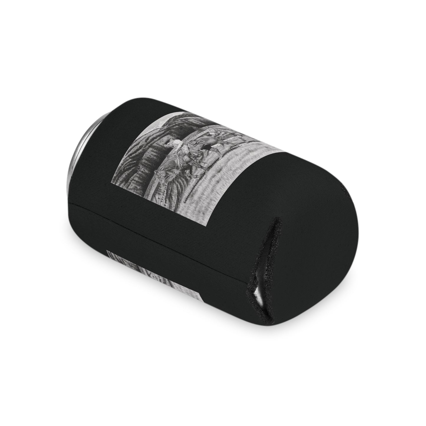 Can Cooler, Western Beverage Sleeve, Outdoor Party Gear, Country-Themed Drink Holder, Ideal for BBQs & Tailgates