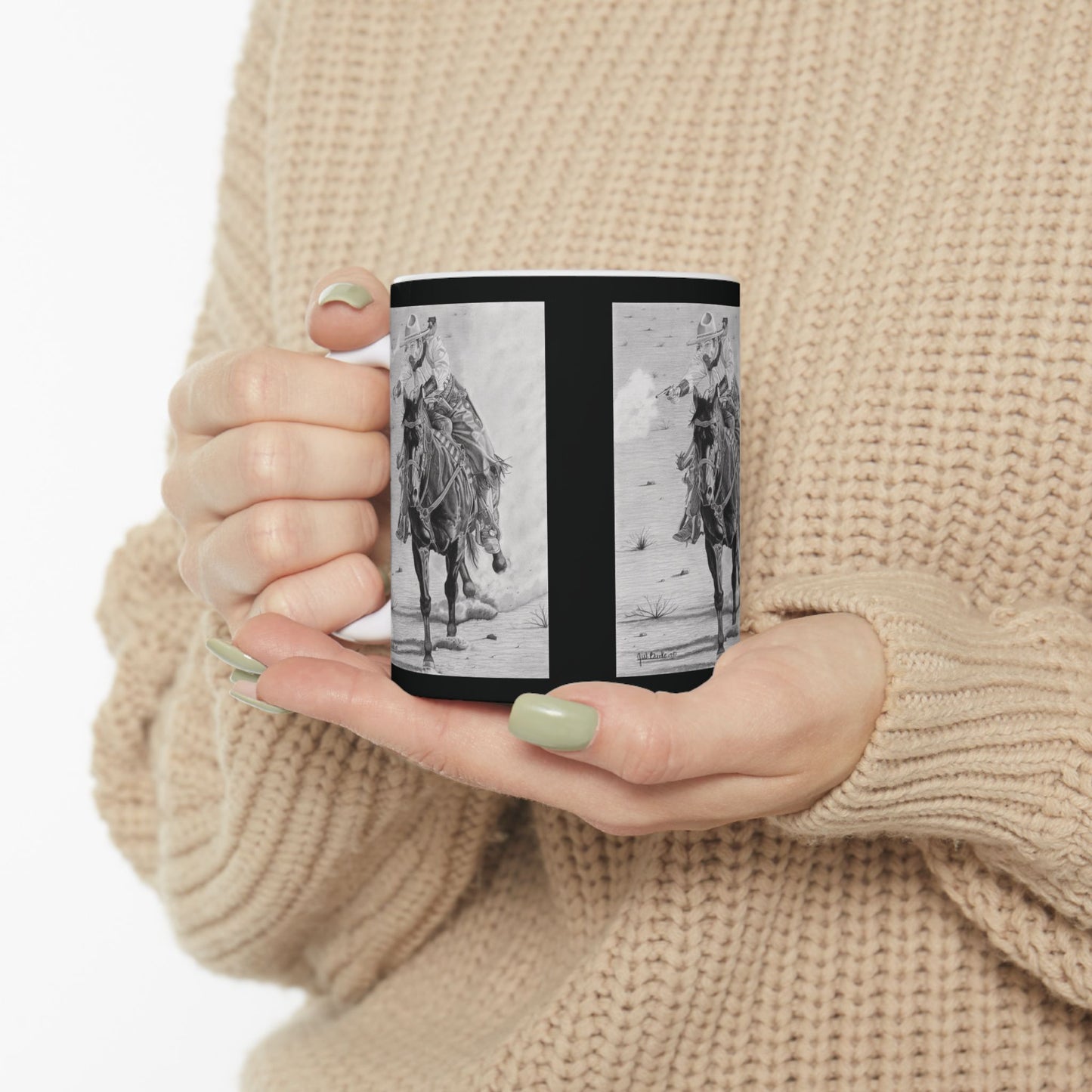 Coffee Mug, western style