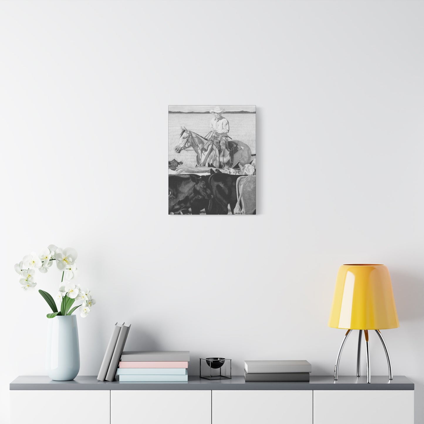 western art on canvas, home decor