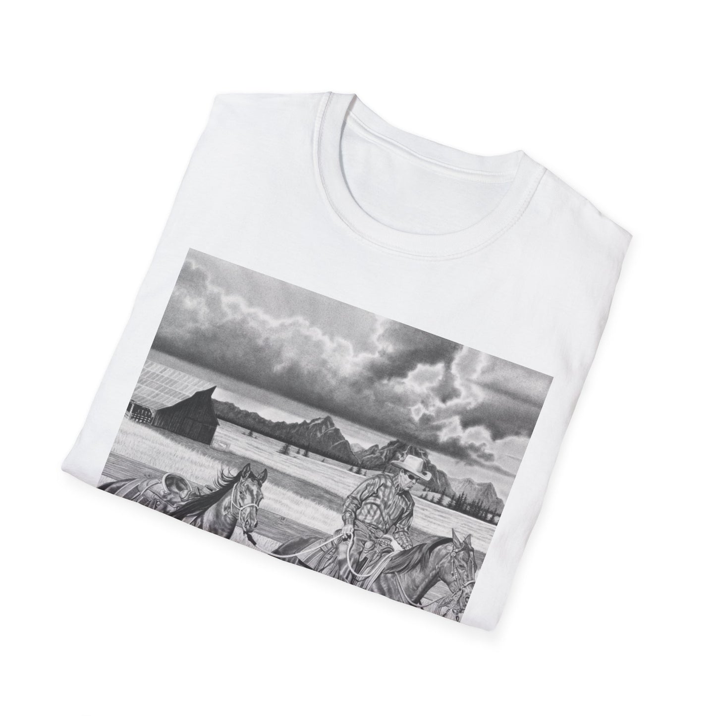 "The Gift Named Storm"   Western Art T-Shirt
