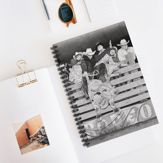Spiral Notebook, Capturing the Spirit of the West, Journal for Equestrian Lovers, Western Art Gift, Cowpoke Writing Pad