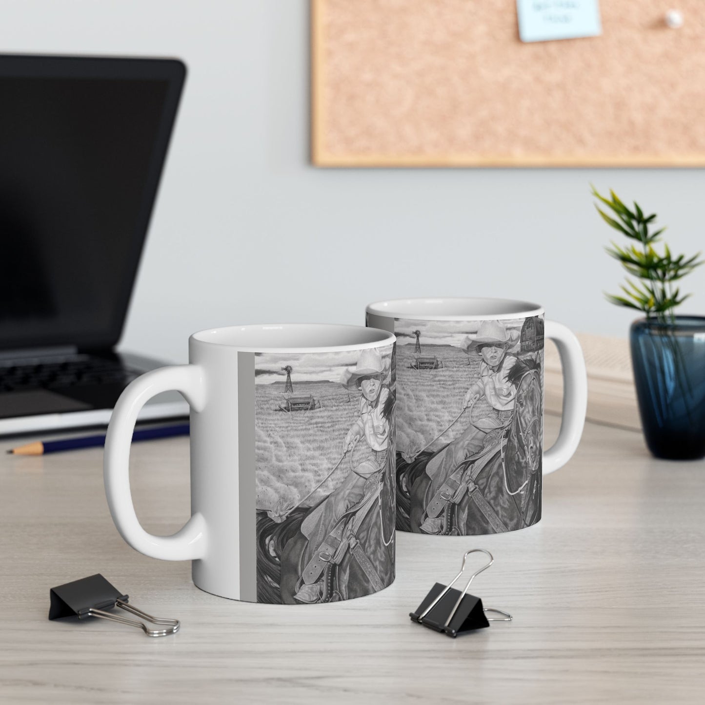 Coffee Mug, western style