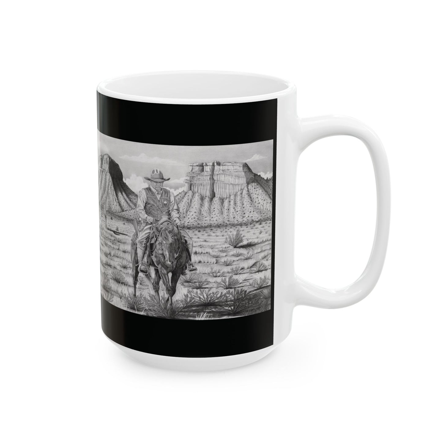 Coffee Mug, western style