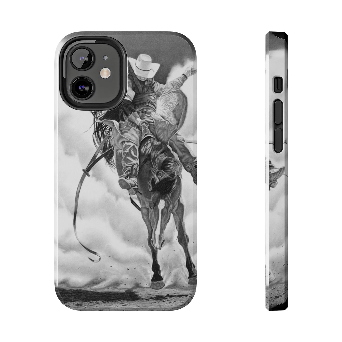Phone Cases, Cowboy Design, Tough Protection, Gift for Him, Ranch Decor, Durable Style