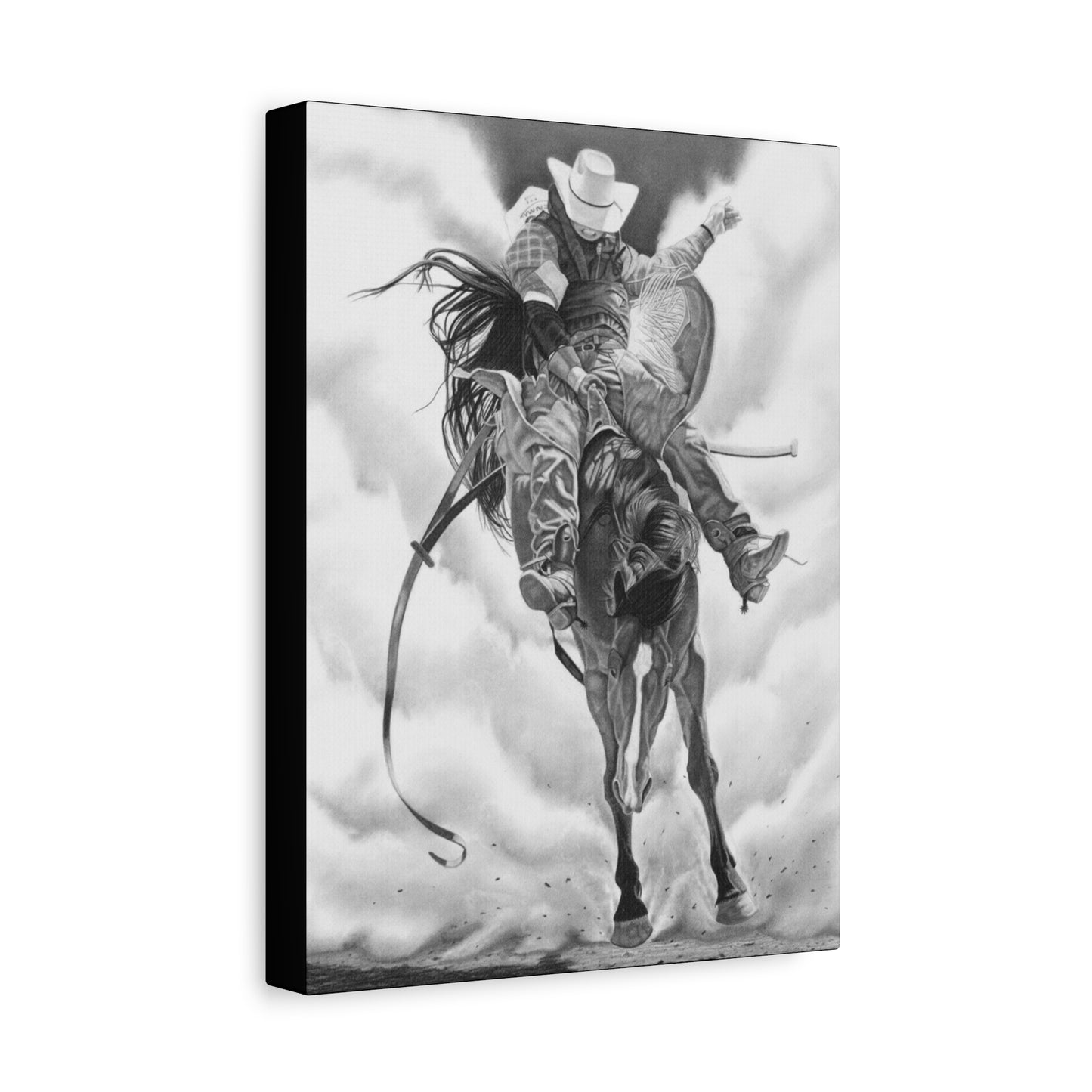 Art on canvas, western style, farmhouse