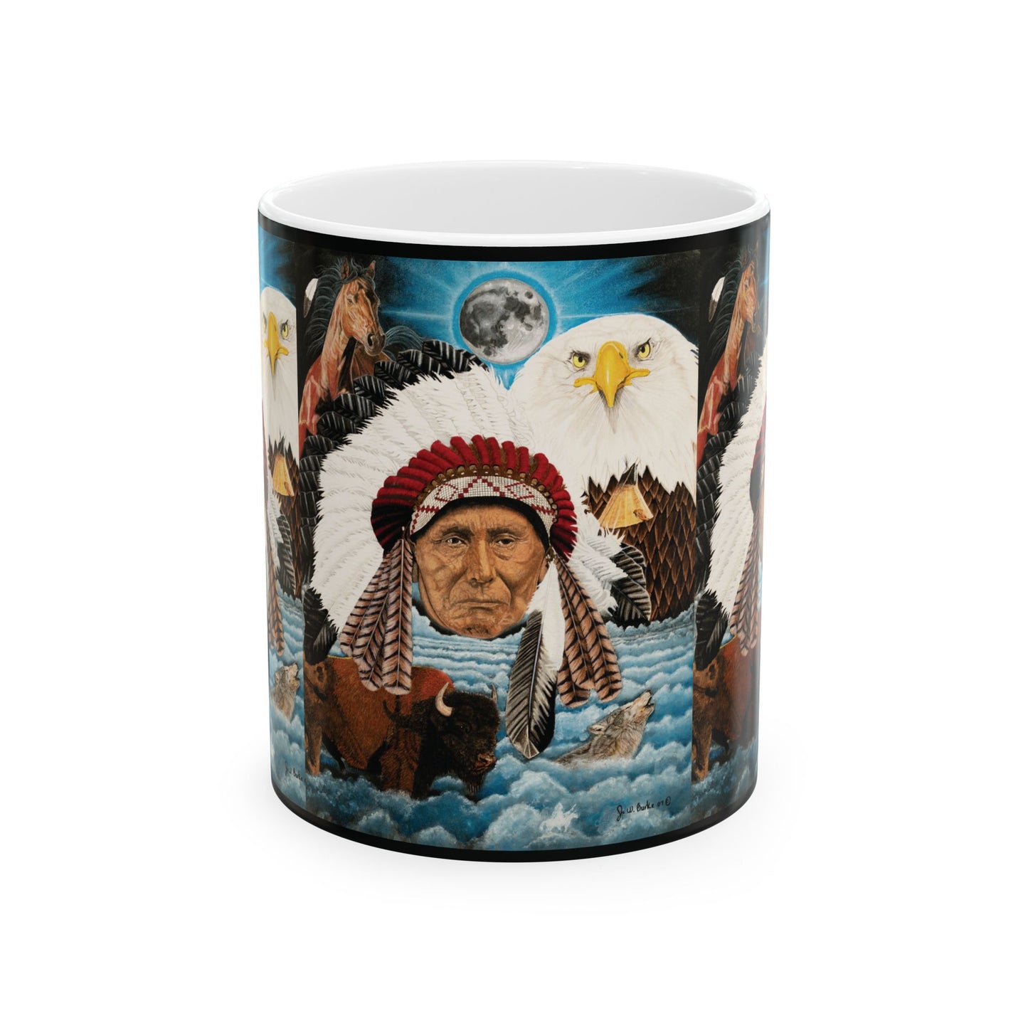 Coffee Mug, western style