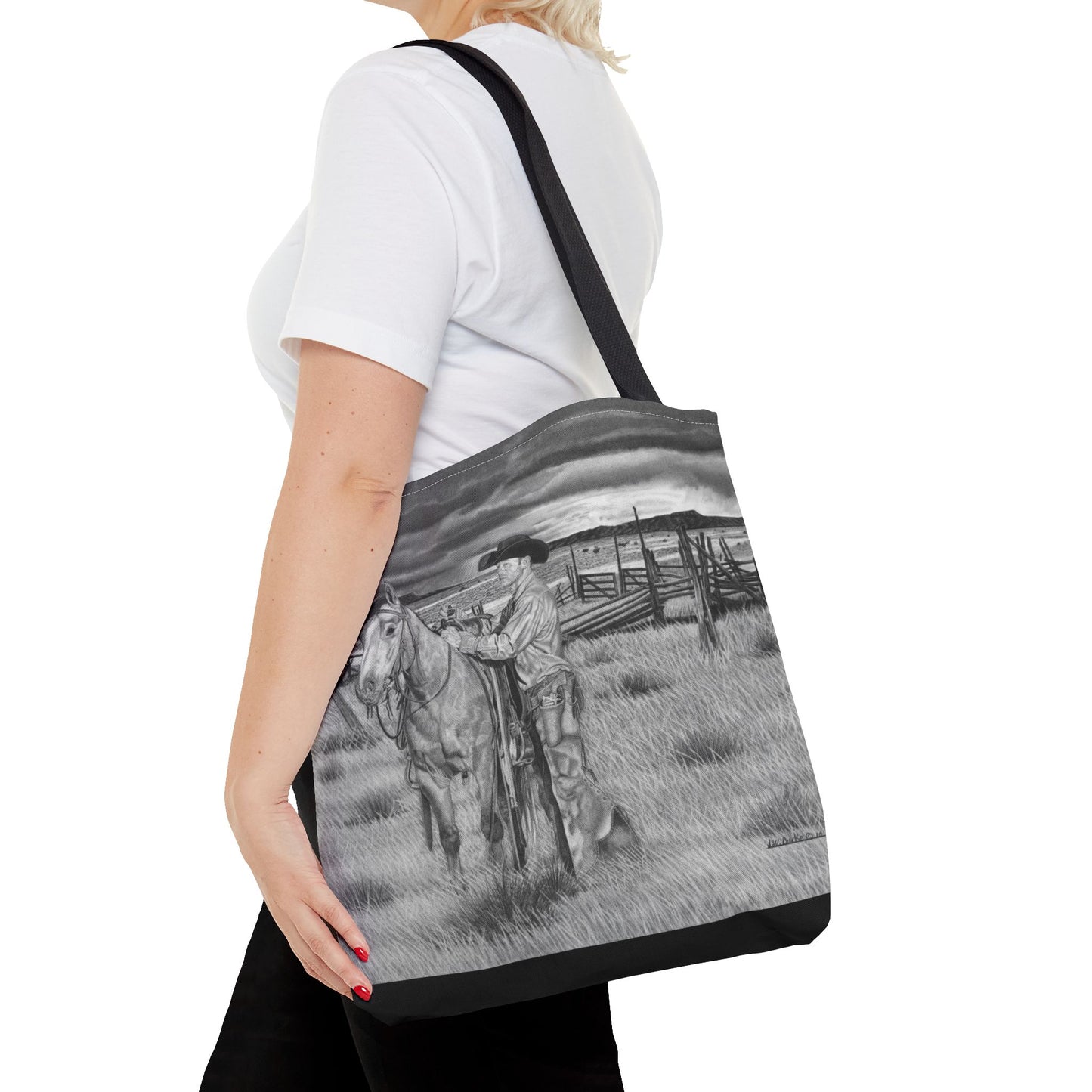 Western Art Tote Bag