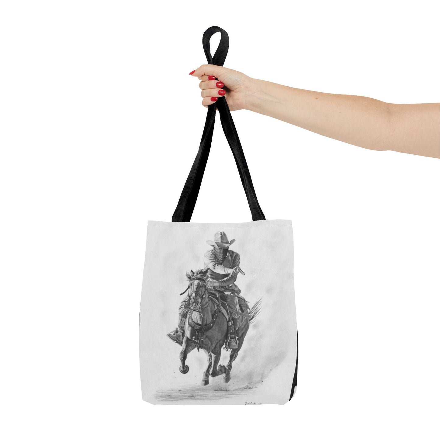 "Bandit " Tote Bag, Western Style Shopping Tote, Equestrian Gift, Farmhouse Decor, Horse Lover Accessory