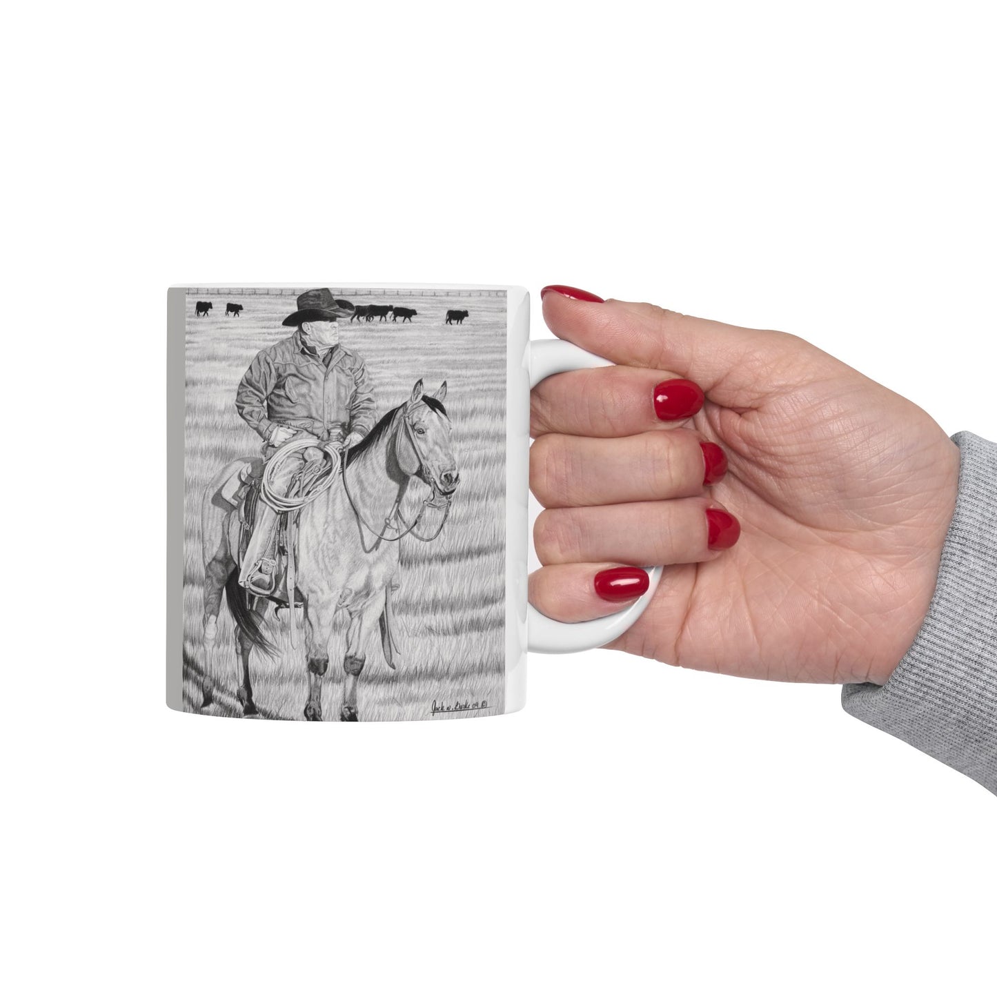 Coffee Mug, western style