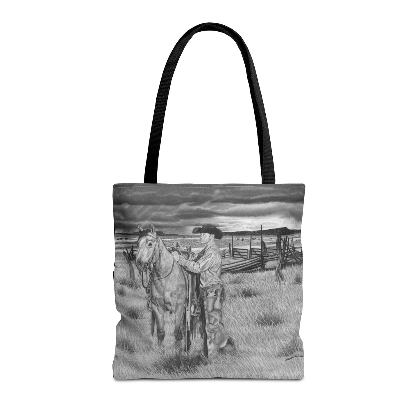 Western Art Tote Bag