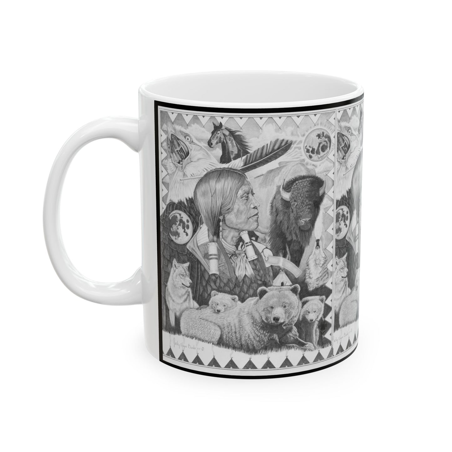 Coffe Mug, western style