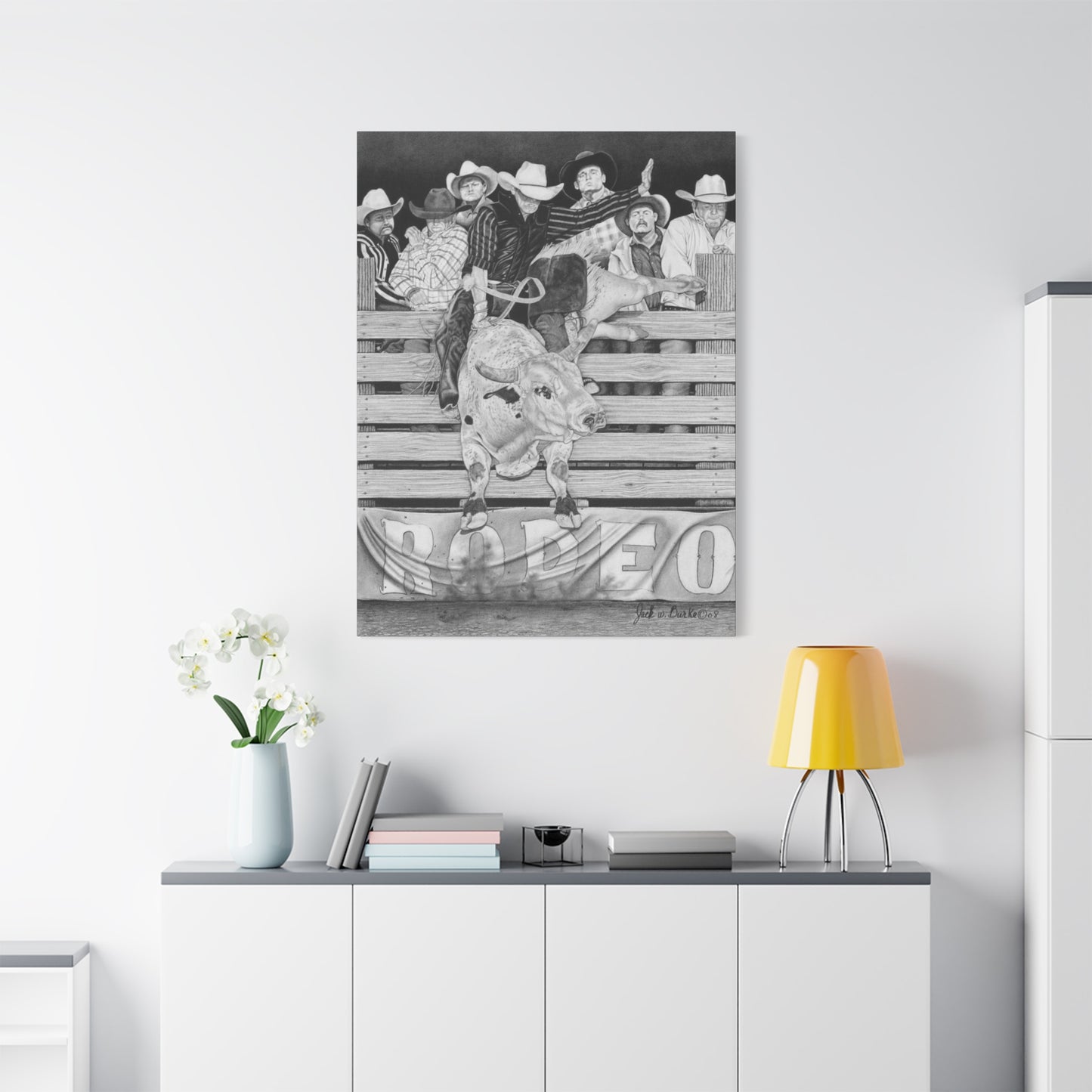 Western Art on canvas, home decor, farmhouse