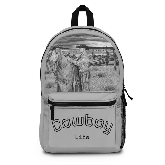 "The Coming Storm " Backpack, Western Style Bag, Rodeo Gear, Equestrian Pack, Gift for Cowgirls and Cowboys, Outdoor Adventure