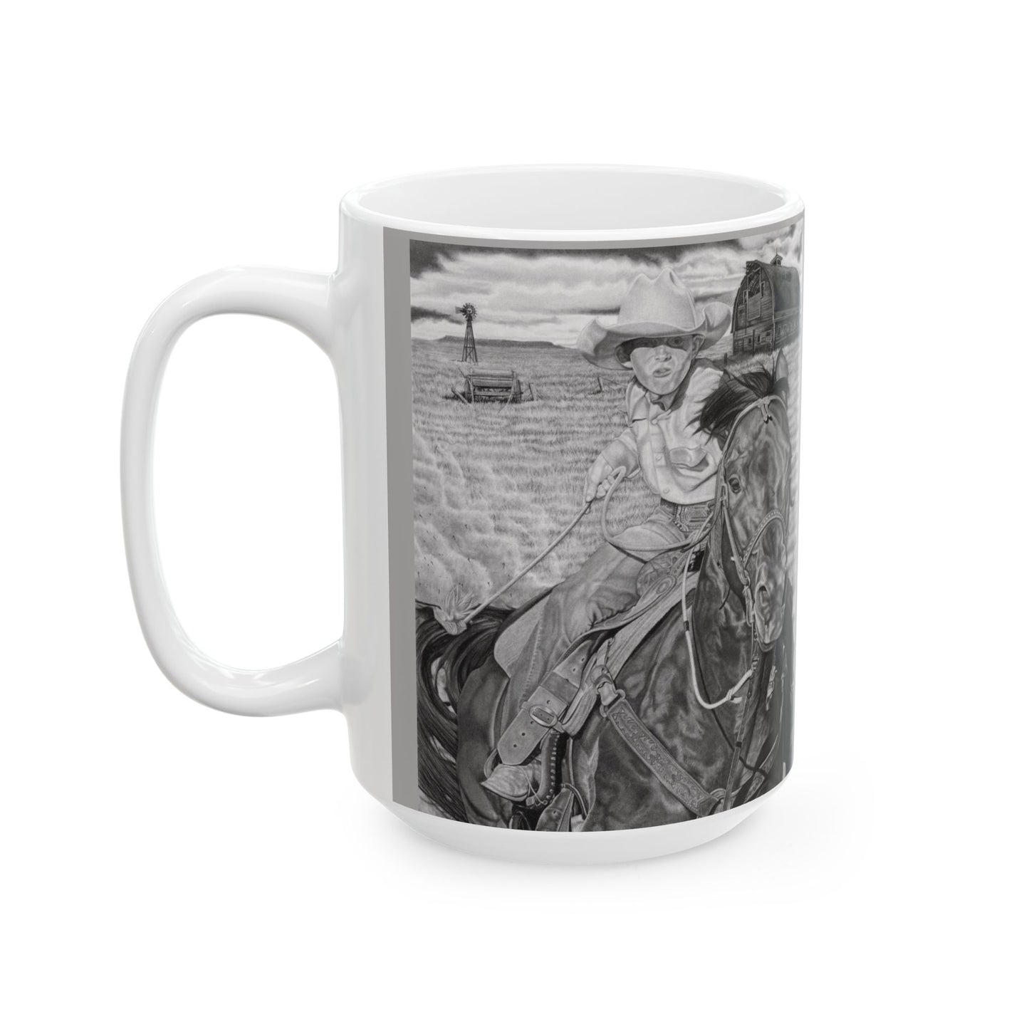 Coffee Mug, western style