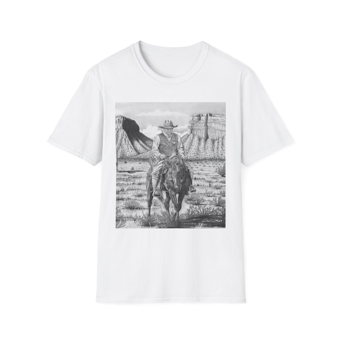 Western T-Shirt - Vintage Style Unisex Soft style Tee