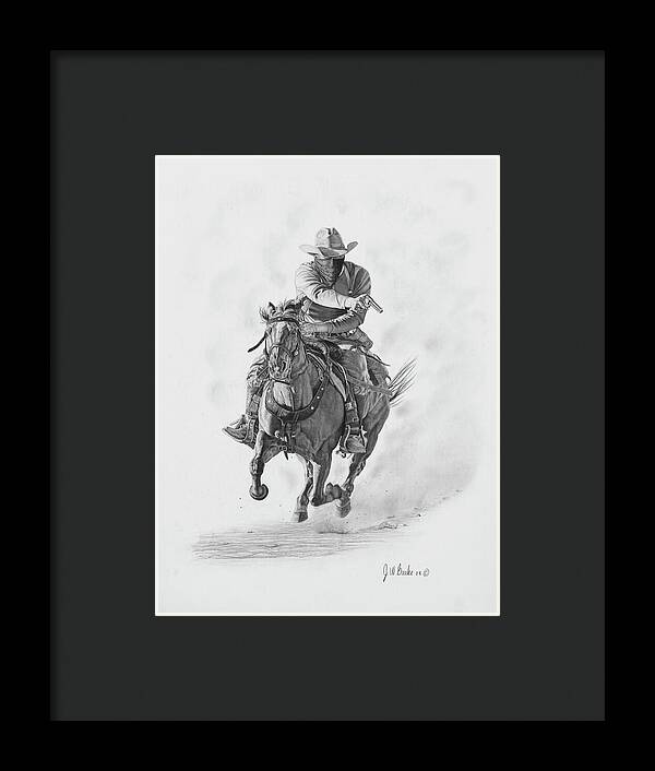 Bandit - Framed Print
