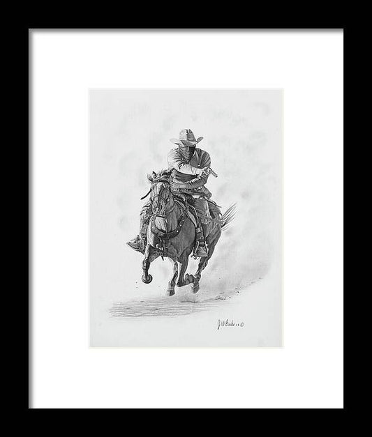 Bandit - Framed Print