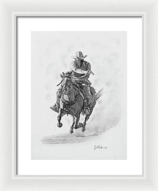 Bandit - Framed Print