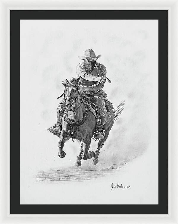 Bandit - Framed Print