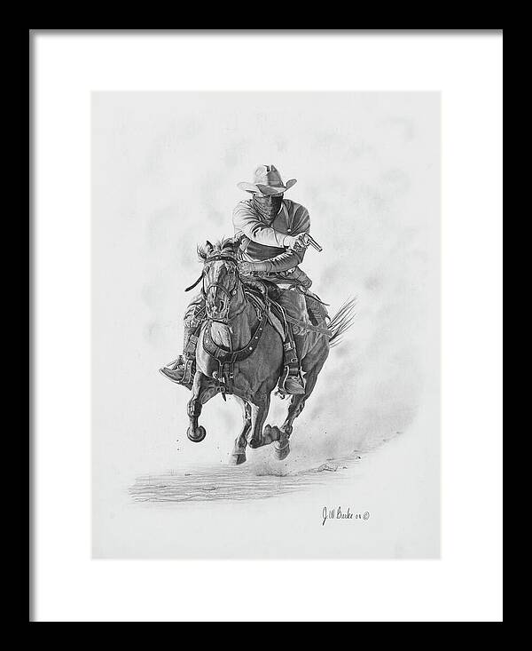 Bandit - Framed Print