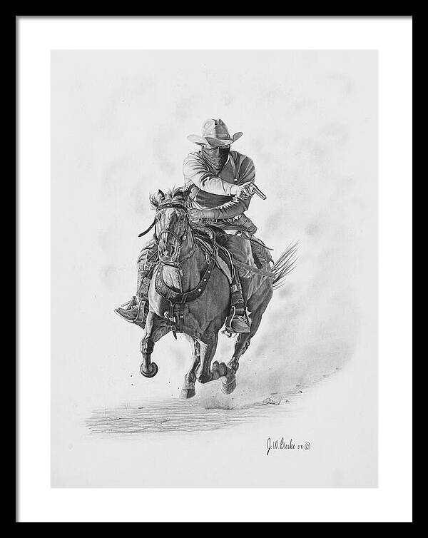 Bandit - Framed Print