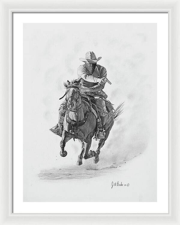 Bandit - Framed Print