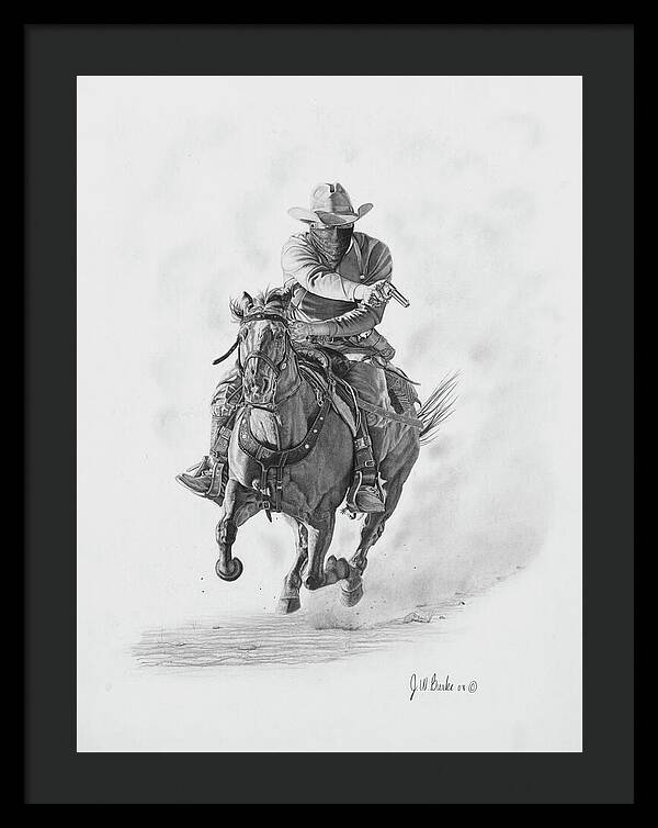 Bandit - Framed Print