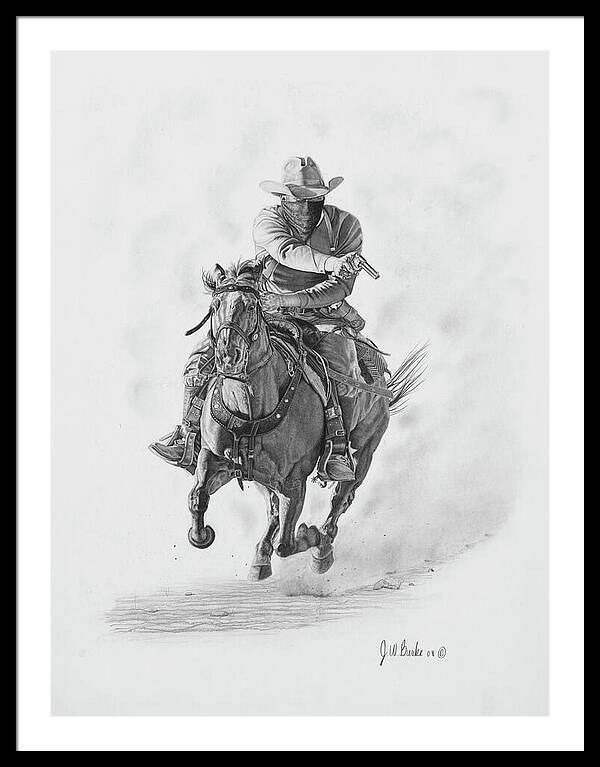Bandit - Framed Print