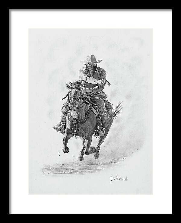 Bandit - Framed Print