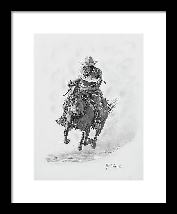 Bandit - Framed Print