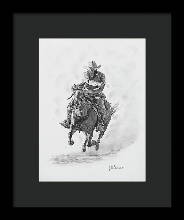 Bandit - Framed Print